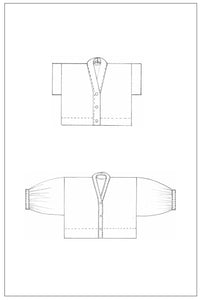ZW Cropped Shirt - Birgitta Helmersson - PDF Pattern