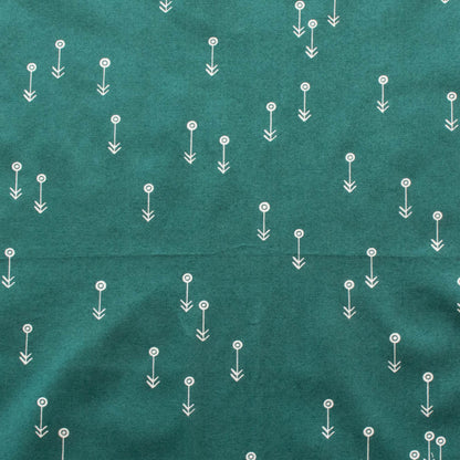 Desert Flowers - Forest - Charley Harper The Desert - Birch Fabrics - Poplin - Simplifi Fabric