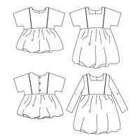 Sakura Mum Blouse/Dress Sewing Pattern - Ladies 32/52 - Ikatee