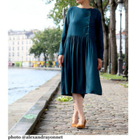 Elona Mum Blouse/Dress Sewing Pattern - Ladies 34/46 - Ikatee