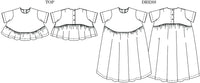 The Florence Top + Dress Pattern - Merchant & Mills