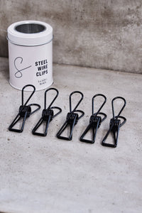 Steel Wire Clips - Large (6 colors) - Sewply