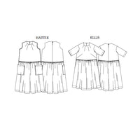The Ellis & Hattie Dress PDF Pattern - Merchant & Mills