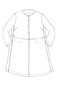 The Strand Coat Womens PDF Pattern - Merchant & Mills