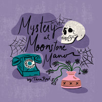 Moonstone Botanical - Mystery At Moonstone Manor - Tara Reed - Cloud 9 Fabrics - Poplin