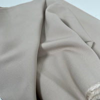 Dyed Plain Weave Ecovero Shirting - Oeko-Tex® - Japanese Import - Oat