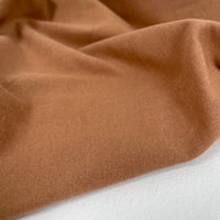 Organic Cotton Flannel 155gsm - Caramel