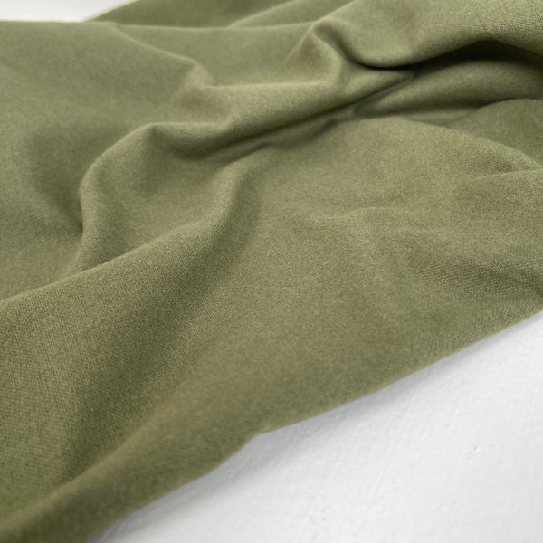 Organic Cotton Flannel 155gsm - Moss