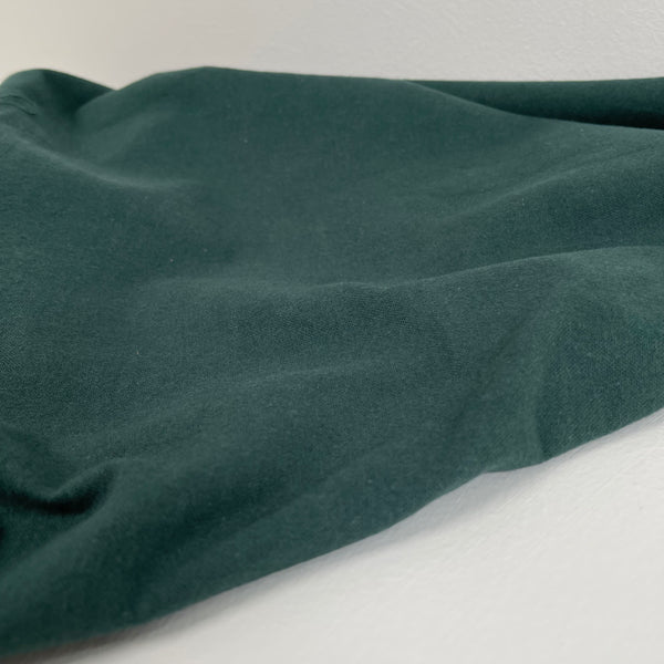 Organic Cotton Flannel 155gsm - Teal