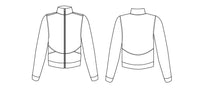 Arlo Track Jacket Pattern - Friday Pattern Company