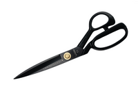 11" Midnight Edition Fabric Shears - Rubber Handle - LDH Scissors