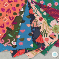 Floating Flora - Spring Riviere - Kate Merritt - Cloud 9 Fabrics - Poplin